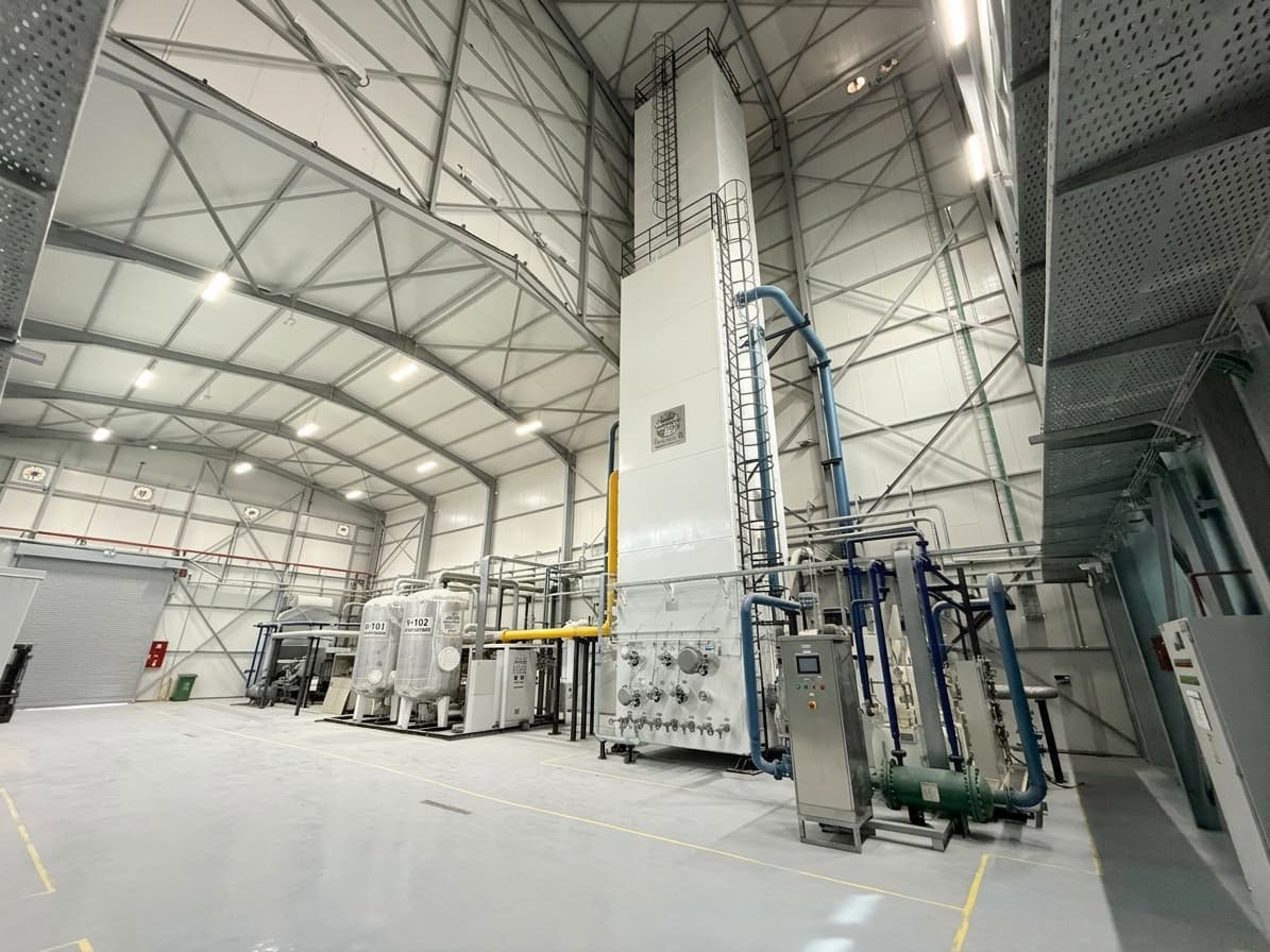 PalOx factory interior